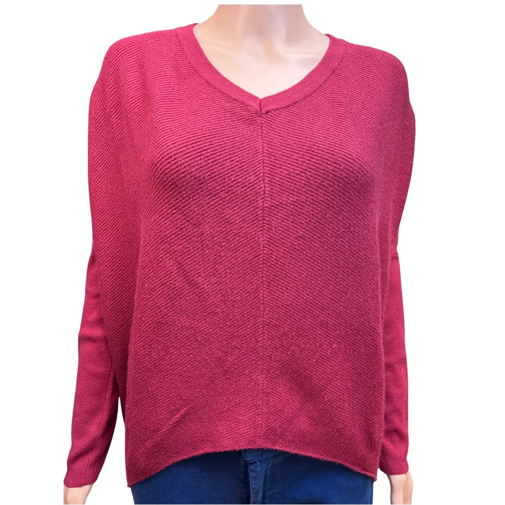 Pinch Burgundy Knitwear Long Sleeves Medium